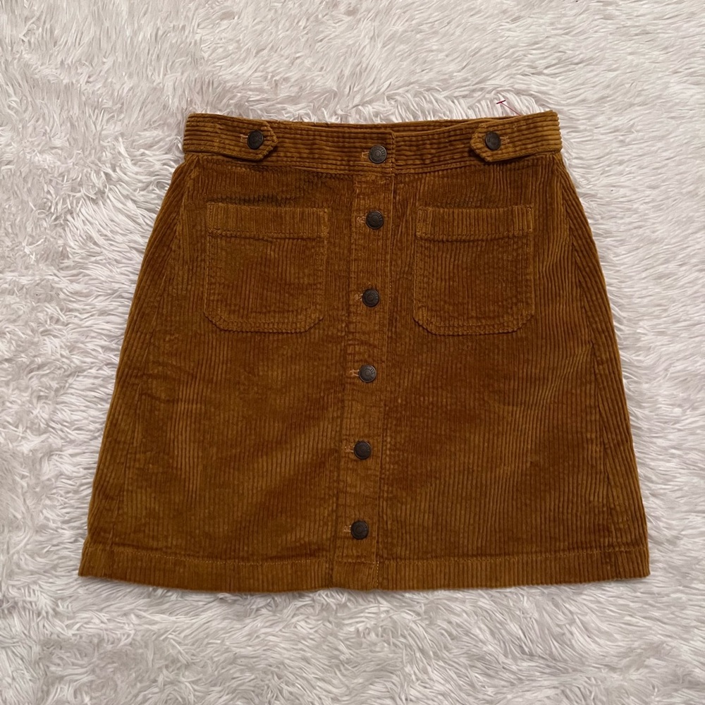 Corduroy Skirt